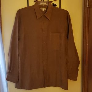 Pierre Cardin Men's Long Sleeve Button Down Shirt